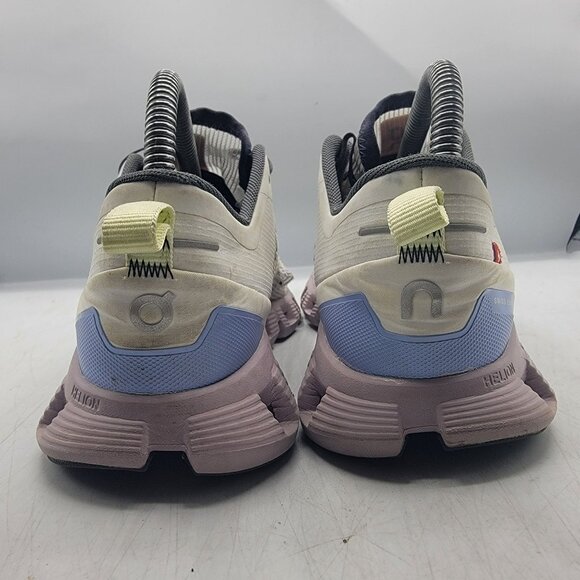 On Running Cloud X 3 Shift Womens 7.5 White Heron Athletic Shoes Lightweight - Picture 6 of 14